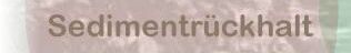 [Sedimentr&uuml;ckhalt]